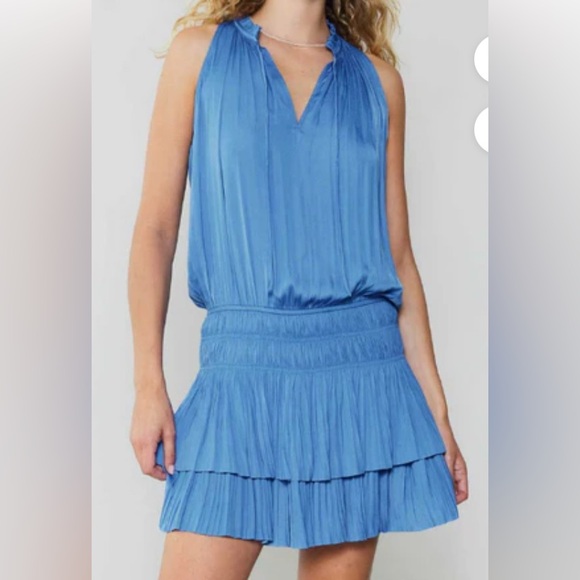 Pookie & Sebastian Dresses & Skirts - pookie and sebastian  Elegant Blue Mini Dress